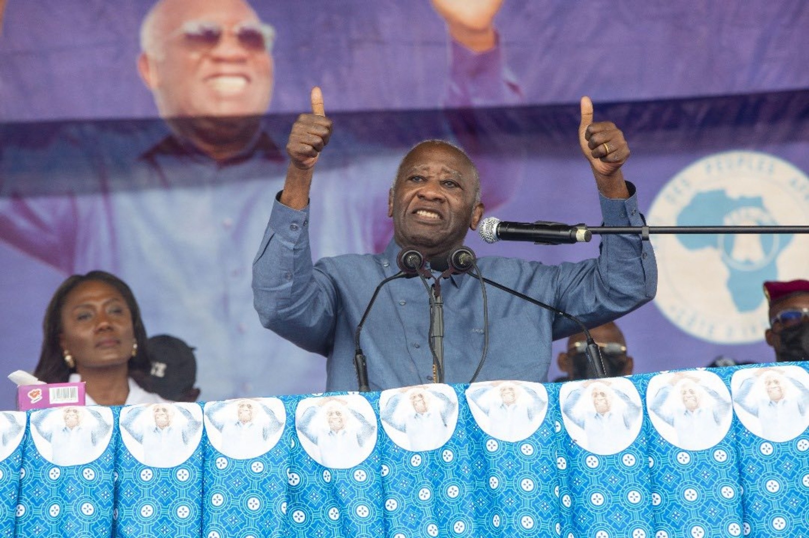 In Yopougon Rally: Laurent Gbagbo Condemns Xenophobic Remarks from His Supporters